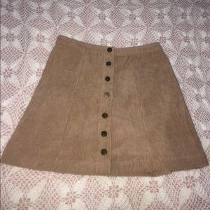 Beige skirt